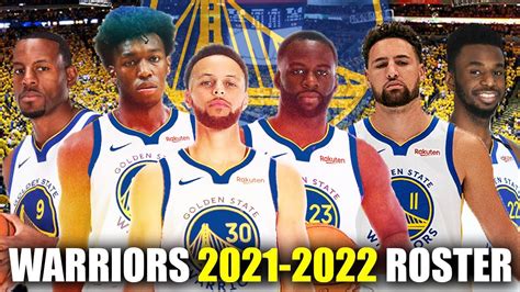 warriors roster 2021-22